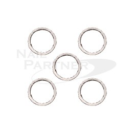 PRETTY NAIL 扁平圓環 3mm 銀色 (20個)