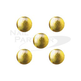 PRETTY NAIL 鉚釘 圓形-金色 0.8mm (50個)