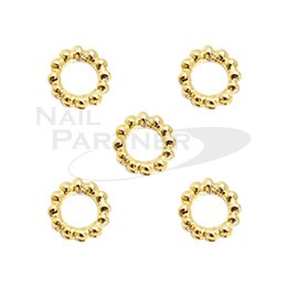 ◆M Petit 金電鍍珠環 SS5 1.8mm(5個) B125