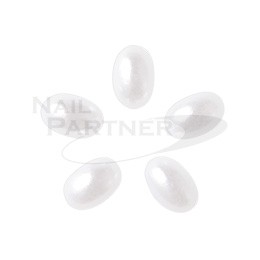 CLOU 橢圓形珍珠 4×6mm 白色(30粒)