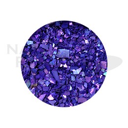 ◆Capri 碎貝殼 #09 灰紫色