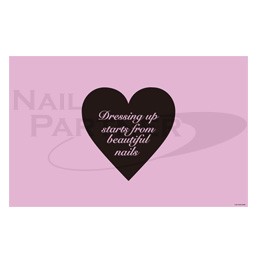 ◆NP×PRW 矽膠美甲桌墊 粉色
