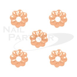 ◆Capri 海葵3mm 玫瑰金(50個) 
