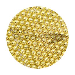 ◆SARURU 電鍍珠 金 0.6mm(1g) #8201