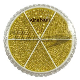 KiraNail 電鍍珠組 (金色)