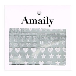 ◆Amaily 彩繪貼紙 2-6 愛的訊息 (白)
