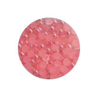 ◆NAIL GARDEN 珍珠 3mm 亮粉紅 (200粒)