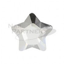 MATIERE 玻璃石 圓型星 透明水晶6mm (5個)