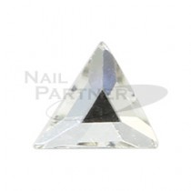 MATIERE 玻璃石 三角型 透明水晶3mm (5個)