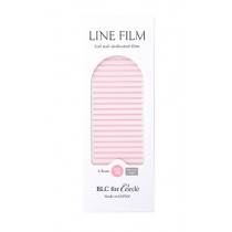 ◆BLC for CORDE 貼膜 線條 半透明亮粉色 1.5mm