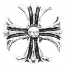 MATIERE 金屬飾品 方型十字架 中 (3個)