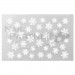 ◆Amaily 彩繪貼紙 9-8 雪的結晶(極光白) 